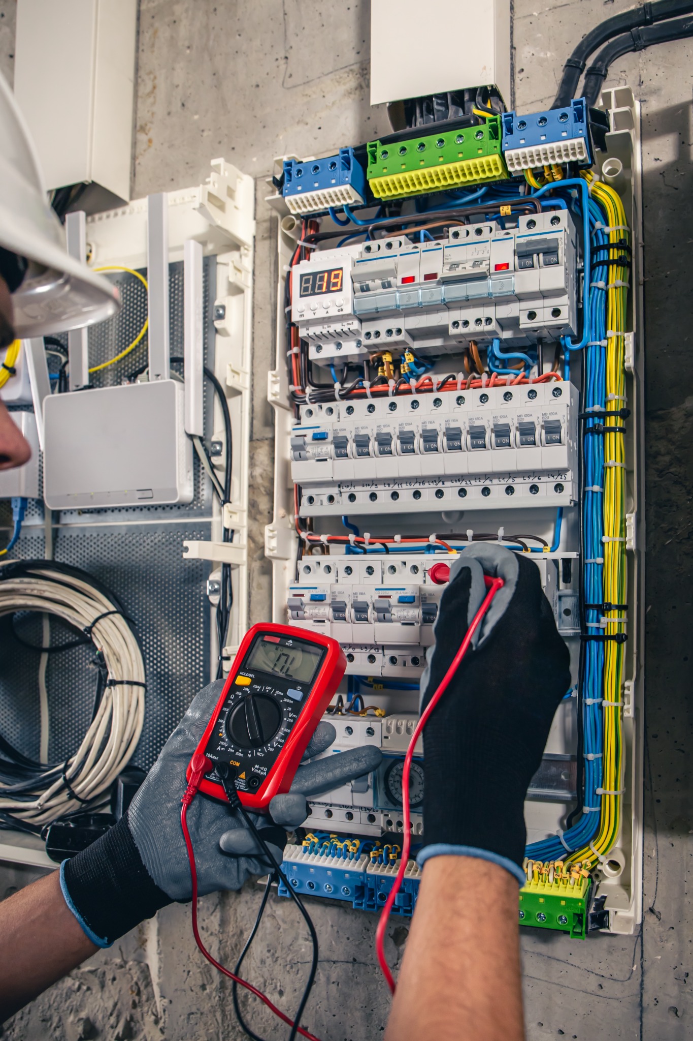 Comprobación de cuadro eléctrico